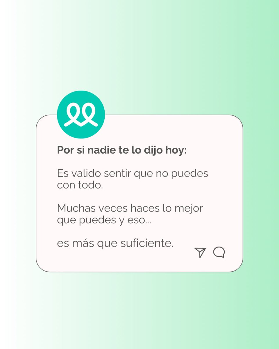 AquiEstoyChat's tweet photo. Hoy mira todo lo que has logrado...
Hoy reconocemos que pusimos todo nuestro corazón.

Menciona a alguien que necesite escucharlo https://t.co/PDwv1fcJ98