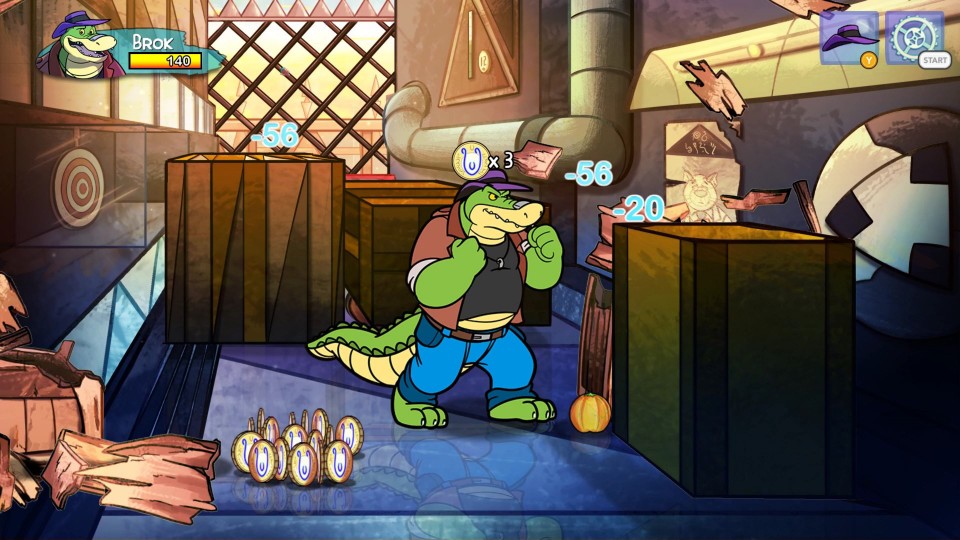 the_flying_kick's tweet photo. 🚨ON THIS DAY🚨
1 year ago, Brok The InvestiGator, from @COWCATGames was released. This is an innovative game that mixes beat 'em up and click 'n point is an amazing experience that I highly recommend for fans of any of the genres.
#OnThisDay #beatemup #gaming #clickandpoint https://t.co/Q2s8KA4uQd