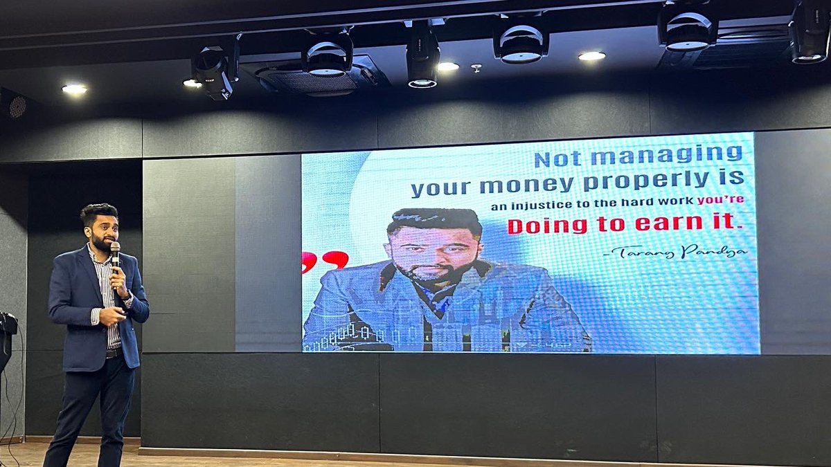 TarangVanijya's tweet photo. Quest for #FinancialFreedom continues. My 34th as a guest speaker..!!! https://t.co/5cL8l5dVez