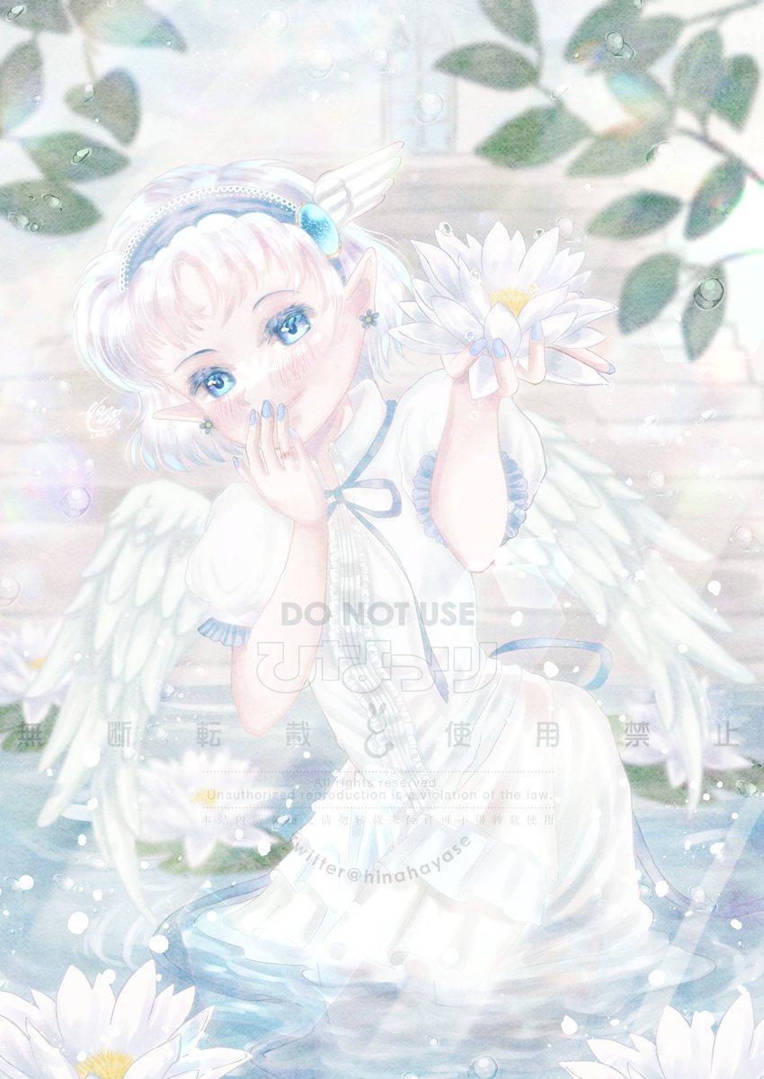 「今年から苦手な背景と小物お花を描く事を強化してイラストに取り入れてます。成果が出」|ひなっツ꒰ঌ🐰໒꒱のイラスト