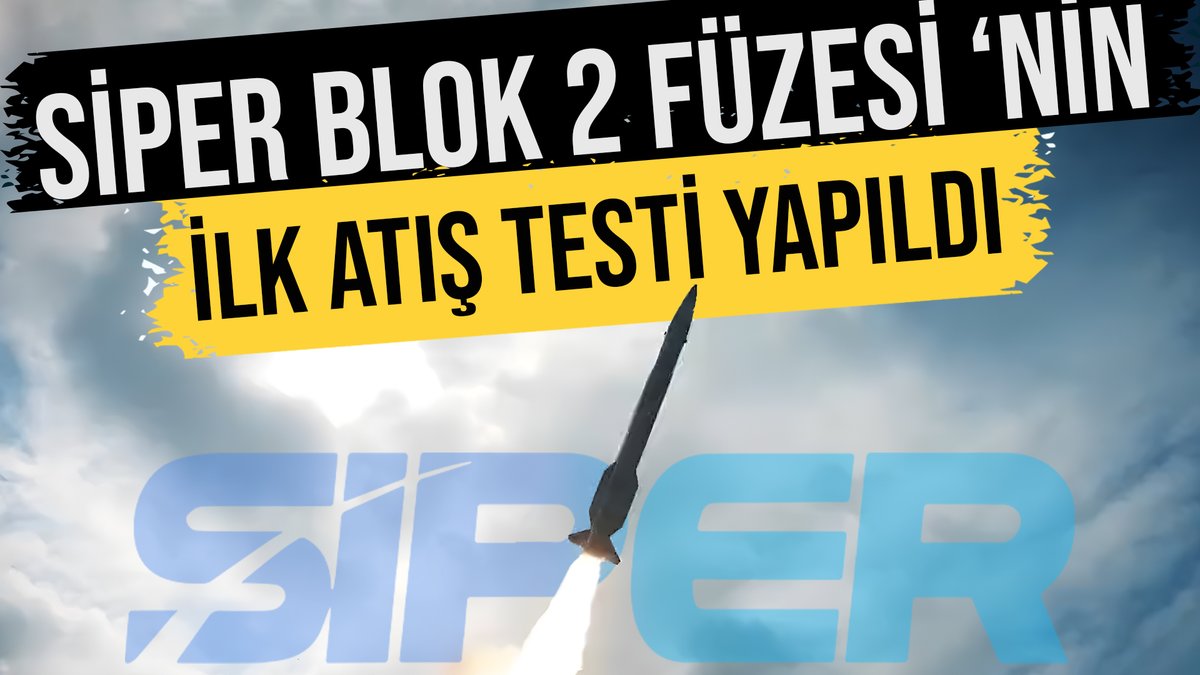 kanerkurt's tweet photo. 📢SİPER Blok 2 Füzesi 'nin İlk Atışı Testi Gerçekleştirildi
🔗https://t.co/MgLPHmapT7
#siper #siperb1 #siperb2 #savunmasanayi #milliteknolojihamlesi #havasavunma https://t.co/Br7UTzpw4O