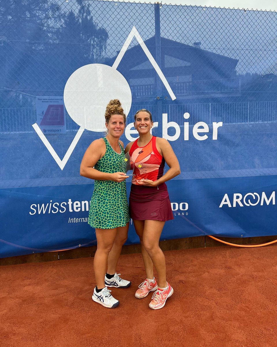 ChiesaDeborah's tweet photo. Doubs winner 25.000$ Verbier
🥇⛰️🇨🇭
First title after 6 years and many injuries #12 🤩
Grazie Dali per la settimana 👯‍♀️🔥
Ma soprattutto grazie a chi sceglie di starmi vicino in questo periodo complicato 🙏🏻
We keep going 👊🏻🚀

🔜 Trieste 🇮🇹 https://t.co/WUCoiRoqzh