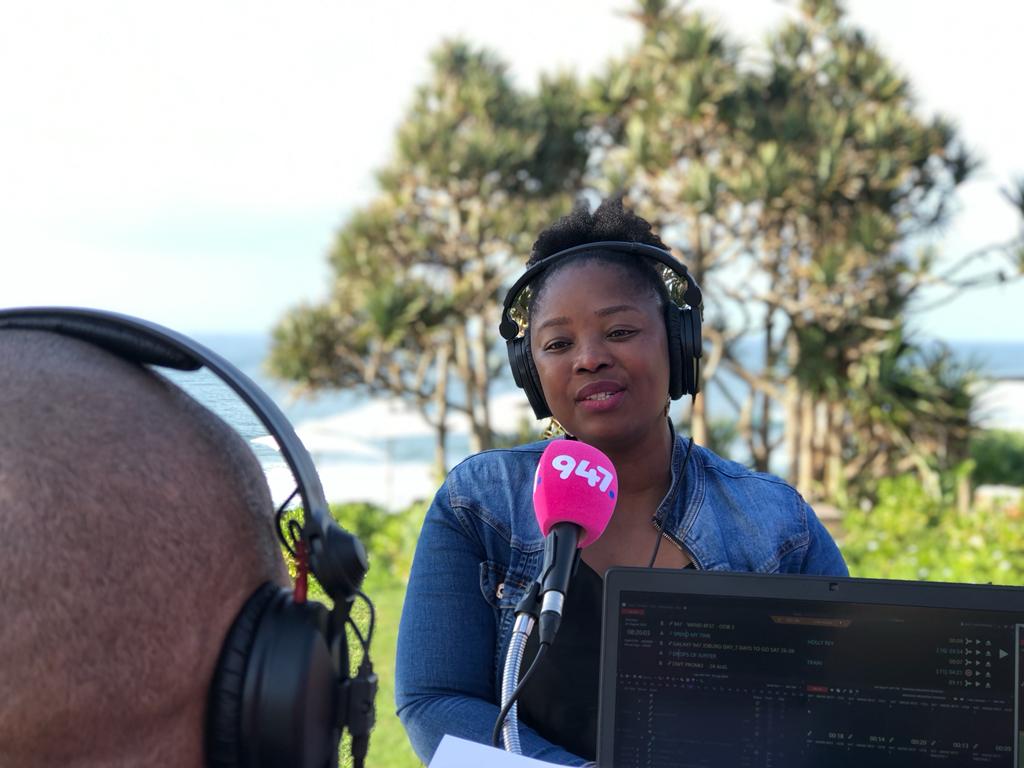 947's tweet photo. Day 1 | Event 1
Venue: Sala Beach House
Activity: Spa &amp; Wellness

@hulisaniravele spoke to Pinky Radebe, PR &amp; Communications Senior Manager at Tourism KZN on what the province has to offer.

Brought to you by @TourismKZN &amp; Enterprise iLembe🌤️ #KZNHasItAlln #947WeekendBreakfast https://t.co/bbRPwxSOGo