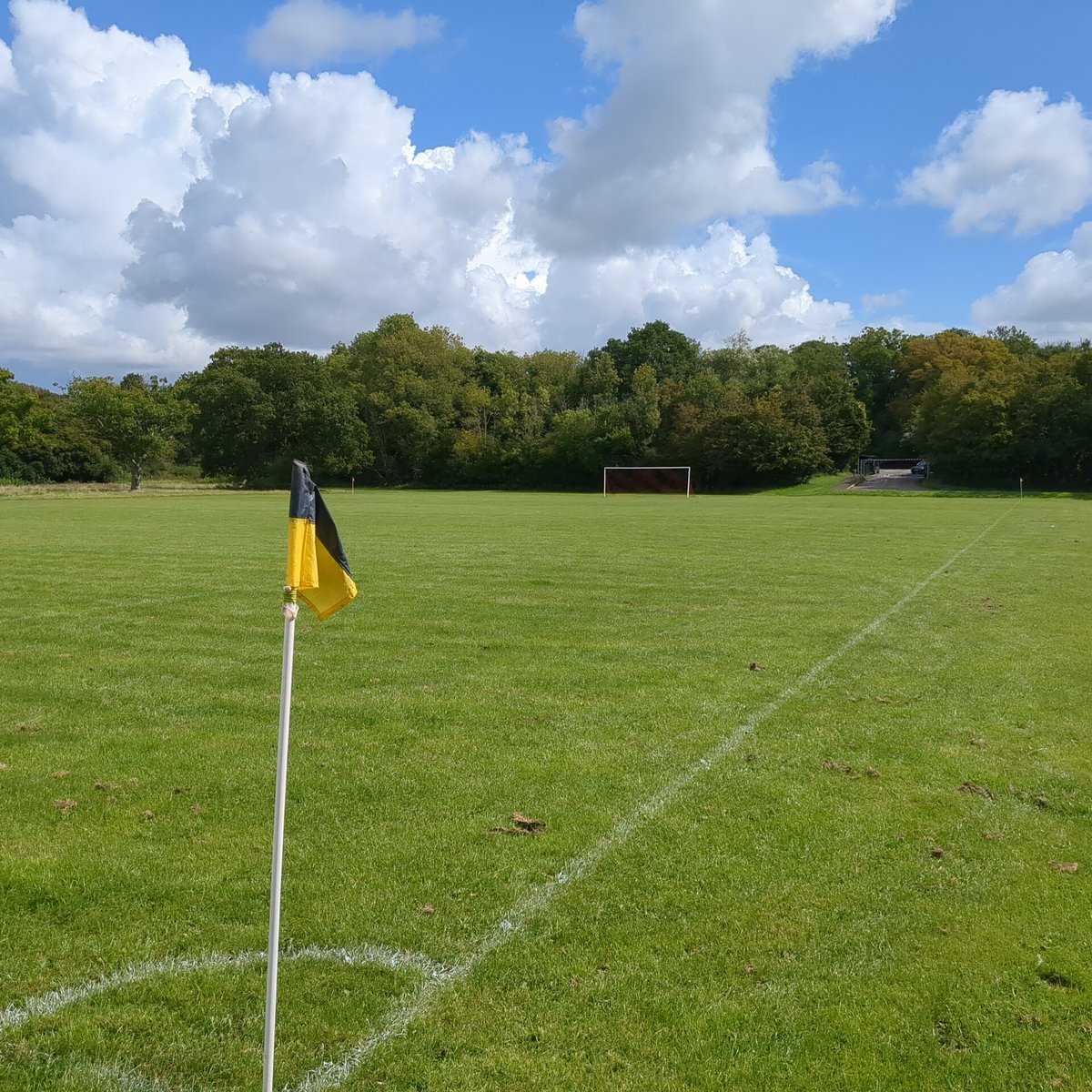 Glorious day for a football game ⚽💛💚