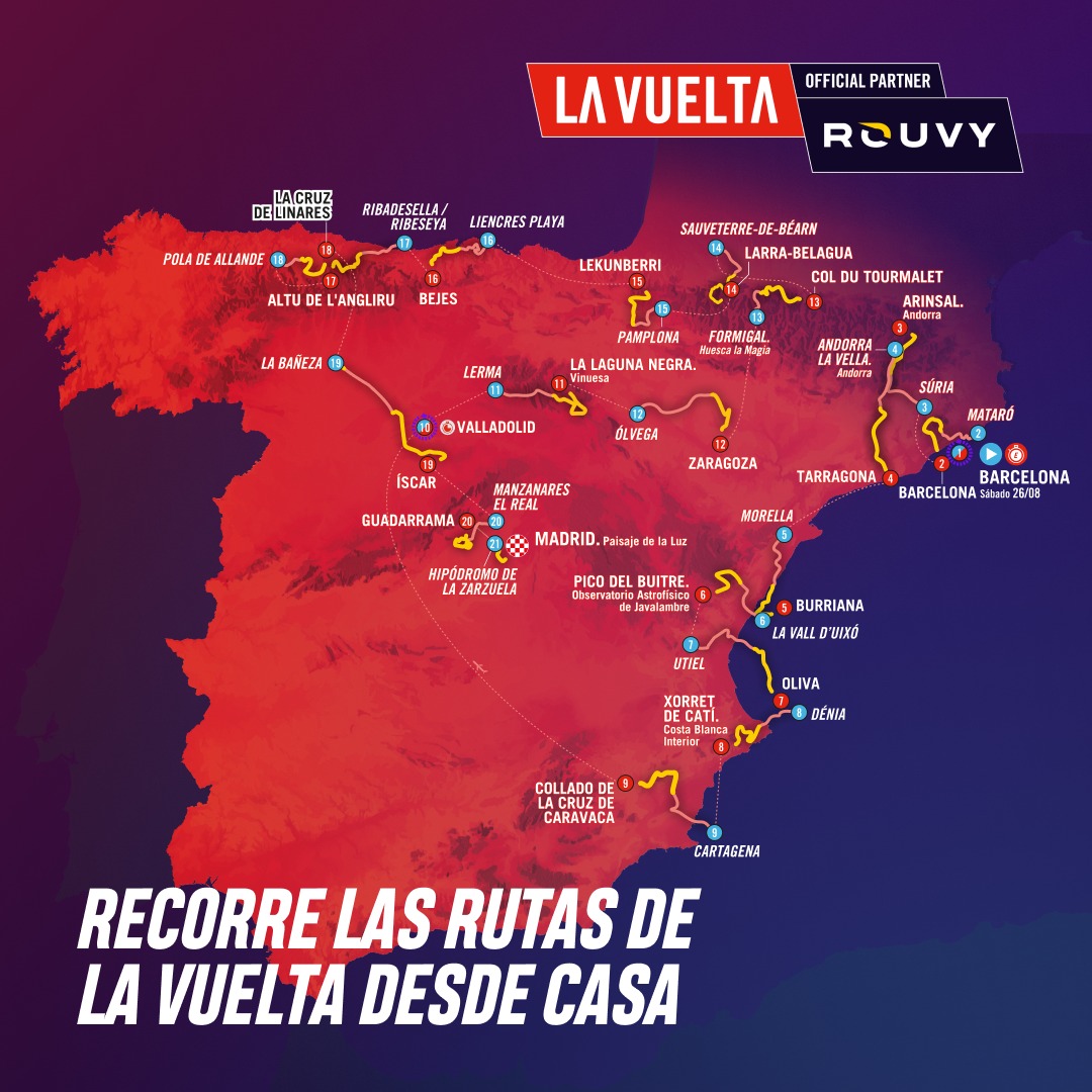 waze_espana's tweet photo. Comienza LA VUELTA 2023
En WAZE ya hemos programado los cierres de carreteras para que podáis disfrutar de la carrera ciclista profesional más importante de España (y de las mas importantes del mundo)
Mas info: https://t.co/iiVDtFGPX6
@lavuelta https://t.co/1sPLbNbWqr