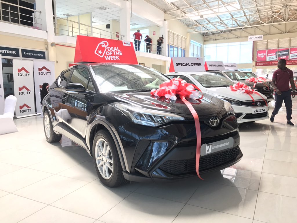 SpiceFMKE's tweet photo. Save 200k!!
Toyota C-HR
Engine: 1200cc
Year: 2019
Mileage: 1,903
Special price: KSh4,590,000
#AutomarkOpenDay #ItsTimeToSwitchUp https://t.co/FZ3pbfTUoS
