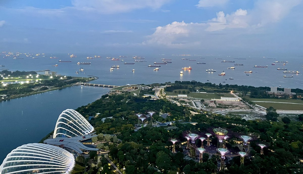 Troppo caldo in Italia…me ne sono scappato a Singapore a prendere il fresco!!!