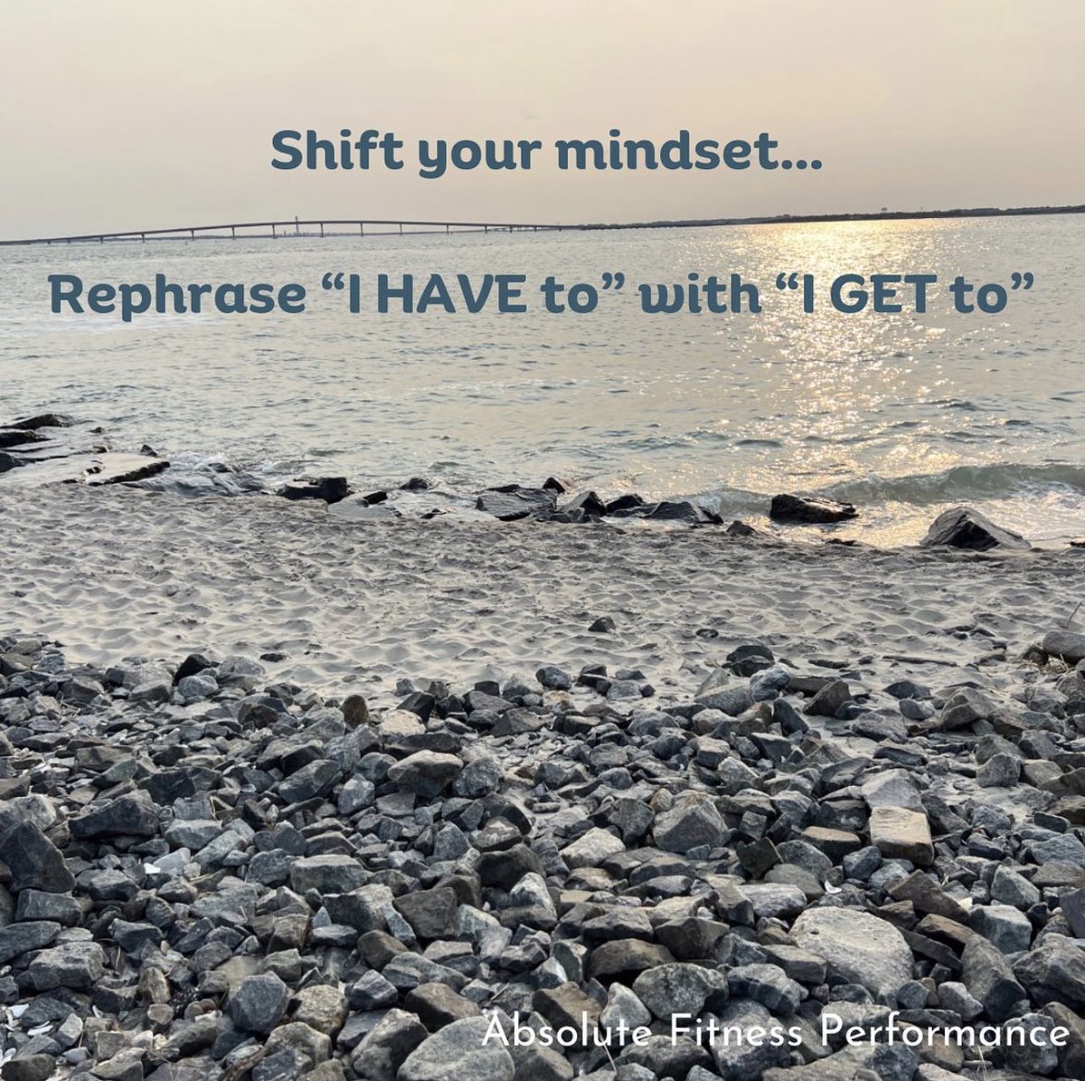 One simple phrase can change your mindset...AND your outlook on the day!

The next time you say “I have to...” change it to “I GET TO...” 

This change will remind you of the opportunities you have in your life & help you feel grateful! 

  #grateful #mindset #shiftyourmindset