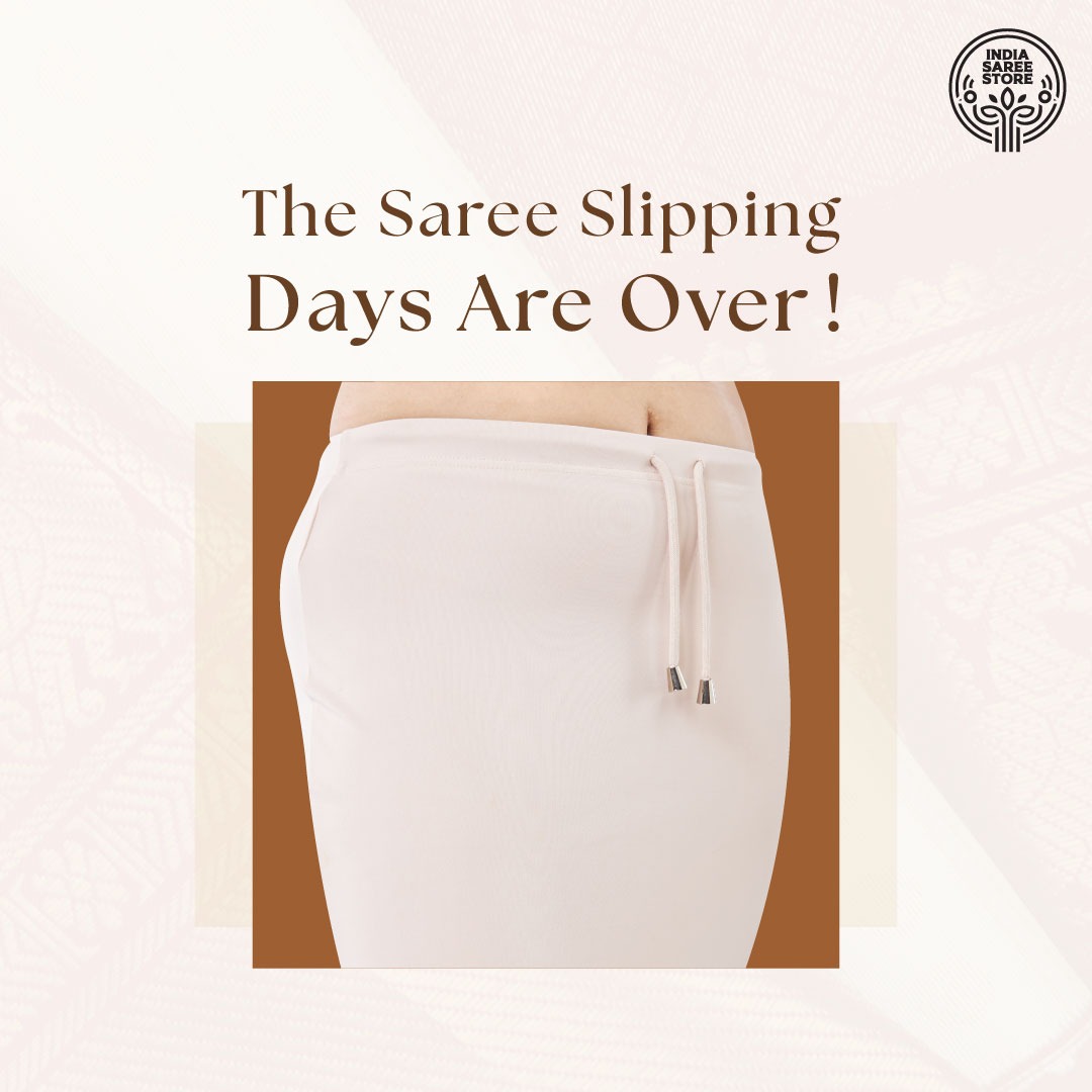 IndiaSareStore's tweet photo. Let your wild side out and still keep your saree in place with our Saree Shaper.
Whatsapp us at +91 82960 54624
 #NoSlippageAllowed https://t.co/SV0yGrWdWQ