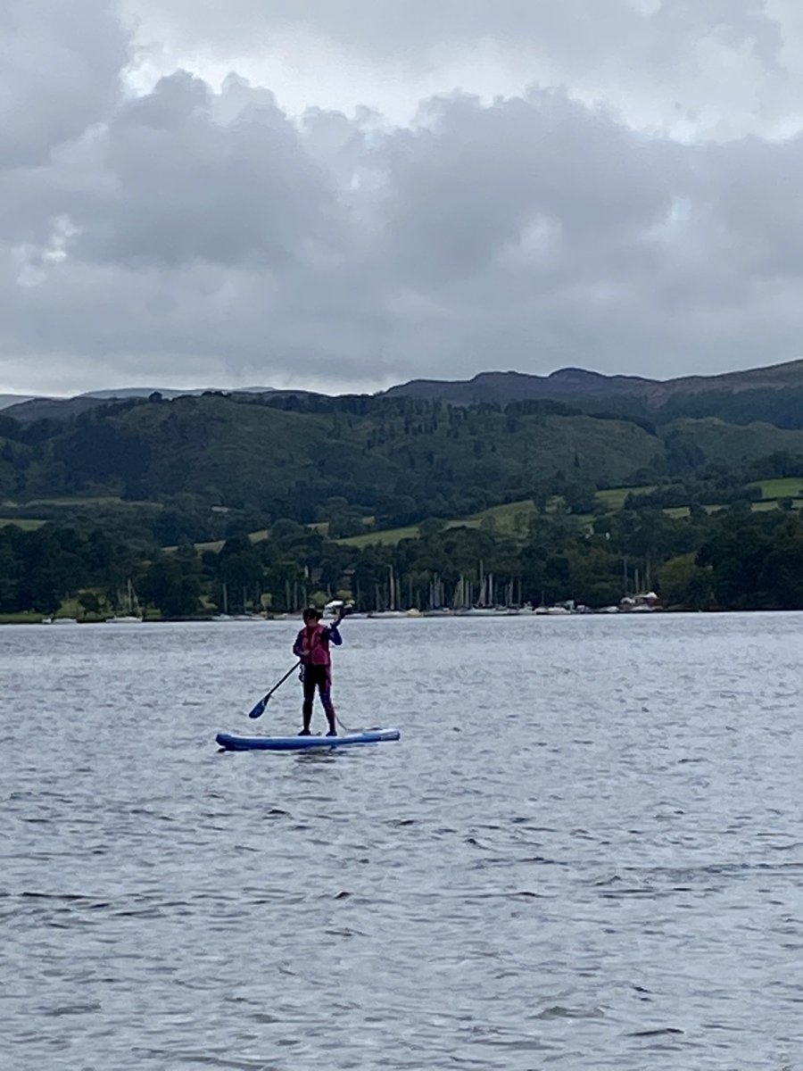 Ullswater morning stand up paddle boarding #AHPsActive #WeActiveChallenge