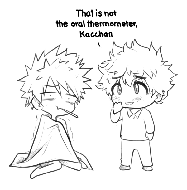Lumoth_Art's tweet photo. Day 6! Prompt: Sick Day. I'm sorry for the low effort art, but I'm actually not feeling very good. ._. #okaeri2023 #domesticbkdkweek #domesticbkdkweek2023 https://t.co/UPdAJ1USJm