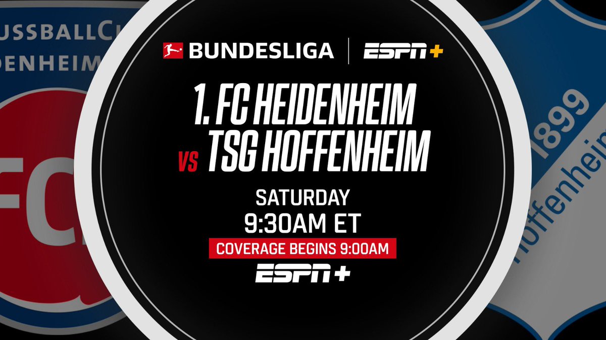 A double-header from us and Goal Arena too, our wraparound show bringing you all the goals on ESPN+

<a href="/AleMorenoESPN/">Alejandro Moreno</a> is back in studio with me
<a href="/archiert1/">Archie Rhind-Tutt</a> pitchside in Bochum
<a href="/RaeComm/">Derek Rae</a> on call for historic Heidenheim game
🗣️ @MaxMerrill_ on Goal Arena
🌍 <a href="/danohagan/">Dan O'Hagan ⚽️🎙️</a> &amp; Gerry Tremmel
