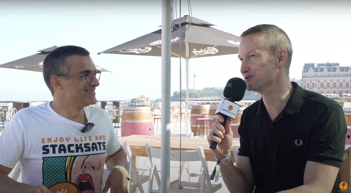 LogikCrypto's tweet photo. Interview de Yorick de Mombynes à #SBTC23 avec notre cher @zrouault, merci du beau travail! 

👇👇👇
https://t.co/9Y4ysqlAeK https://t.co/6l4FYhu1ep