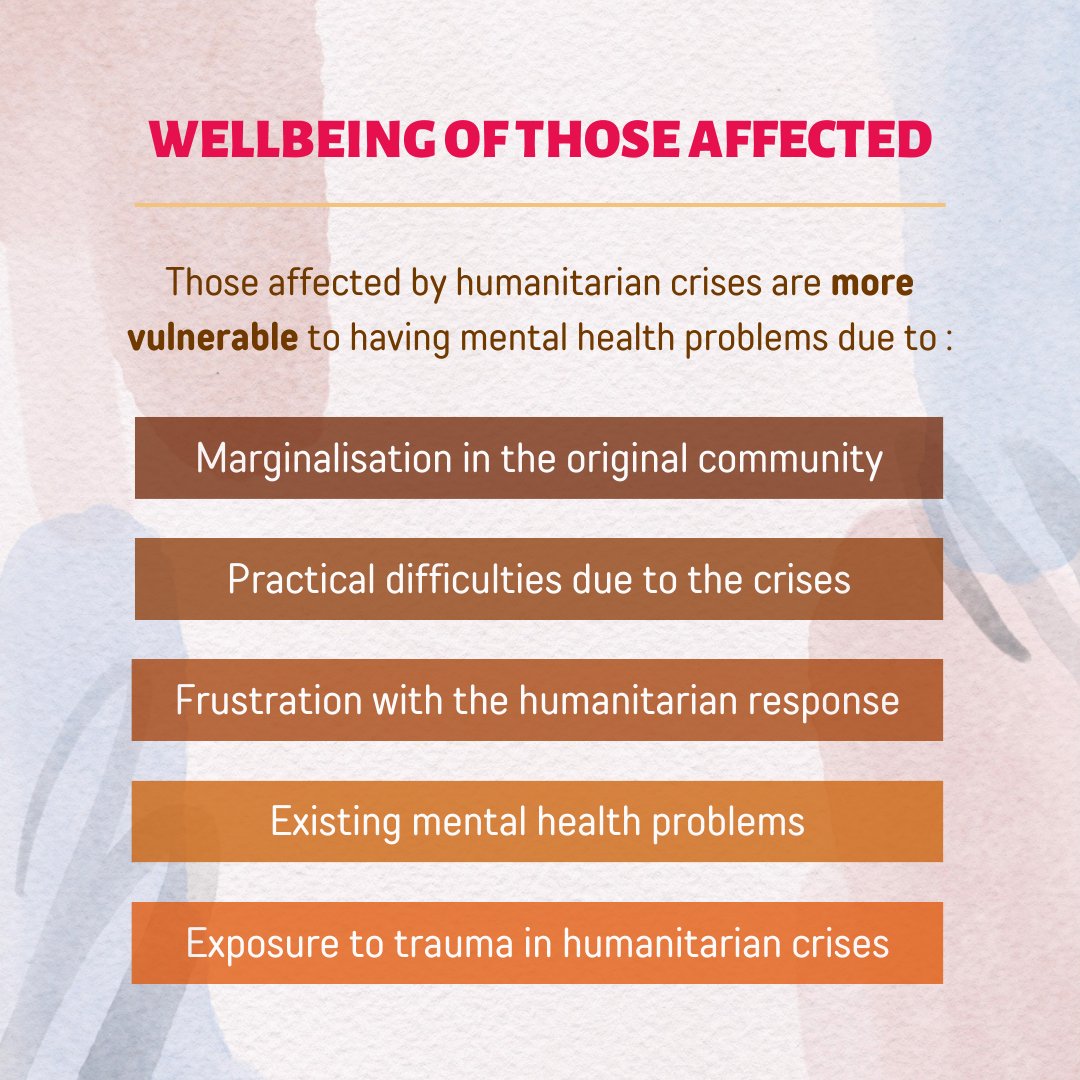 Apart from embracing the global progress of
humanitarian work, it is also important to note how
humanitarian crises can impact the wellbeing of
Humanitarian Workers and those affected 💝
-
#parmisupport #mentalhealth #wellbeing #humanitarian
#humanity #WorldHumanitarianDay #work