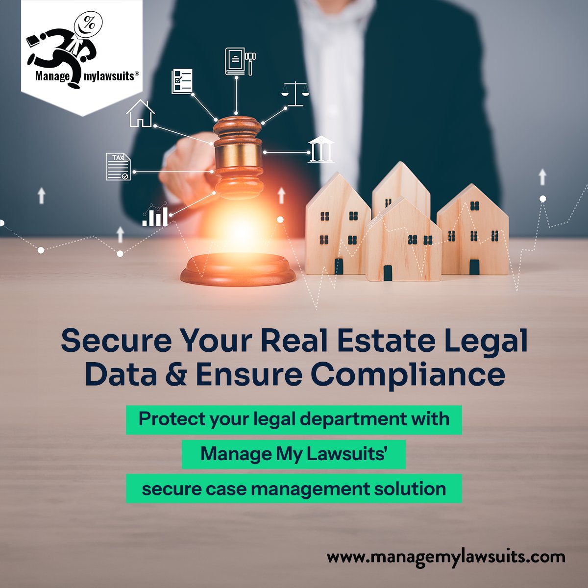 Securing real estate legal data is paramount. Manage My Lawsuits case management software provides robust protection and ensures compliance. Experience hassle-free management while safeguarding sensitive information.

#managemylawsuits #realestate #legaldata #ensurecompliance