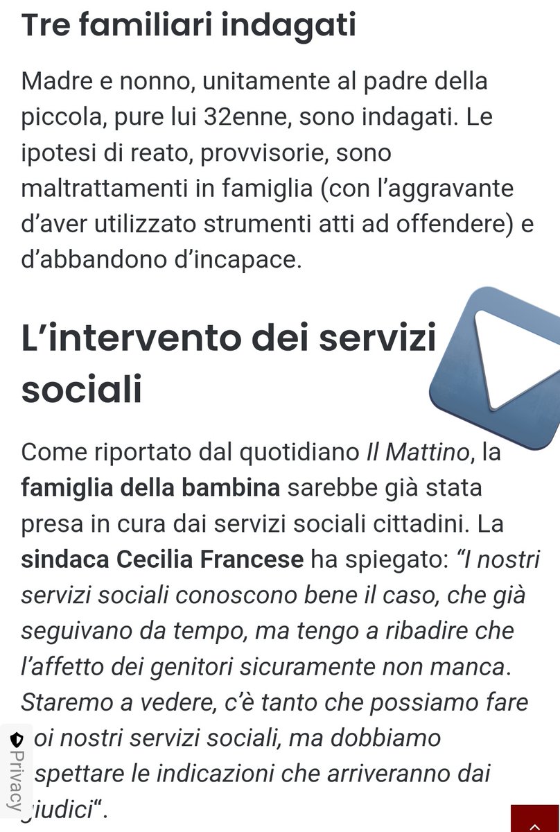 semprevane's tweet photo. Mia figlia ha 7 anni,sta roba è dolorosa.
Ma mi soffermo sull'intervento dei servizi sociali, che già conoscevano e seguivano la famiglia.
Veramente la seguivate? Veramente?
E allora siete un fottuto fallimento perchè quella bimba è stata presa a cinghiate e voi siete delle merde https://t.co/Y9iVultFef