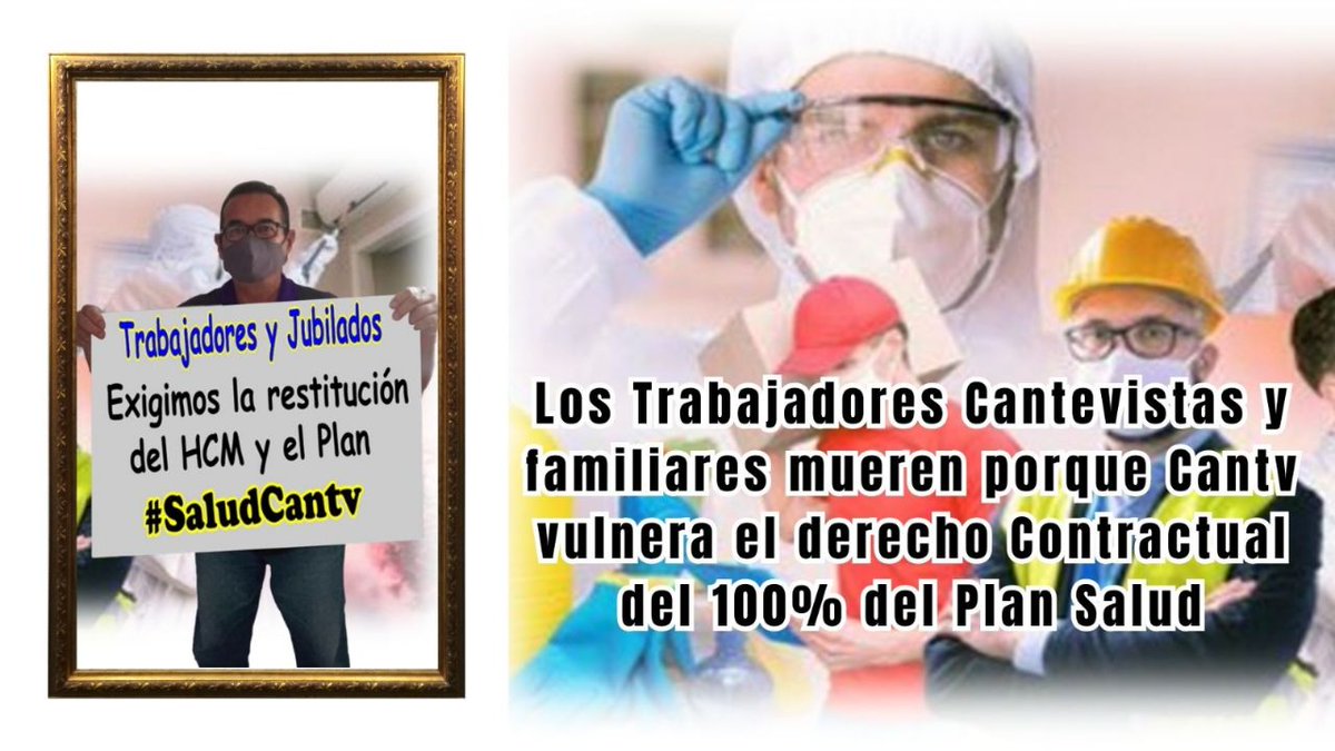#26Ago
.<a href="/NicolasMaduro/">Nicolás Maduro</a>, los Cantevistas le exigimos ordene #InvestigarCantvYa.
.<a href="/OITnoticias/">OIT</a>
.<a href="/OITAndina/">OIT Países Andinos</a>
.<a href="/ONU_derechos/">ONU Derechos Humanos - América del Sur</a>
.<a href="/KarimKhanQC/">Karim A. A. Khan KC</a>
.<a href="/_Provea/">PROVEA</a>
.<a href="/SoyCTV/">CTV</a>
.<a href="/CentralASI/">Central ASI Vzla</a>
.<a href="/torrealbaf_/">Francisco Torrealba</a>
.<a href="/salaprensaCantv/">Cantv</a>
NO MÁS MUERTE de Trabajadores por la violación del 100% Plan #Salud Cantv 🖤