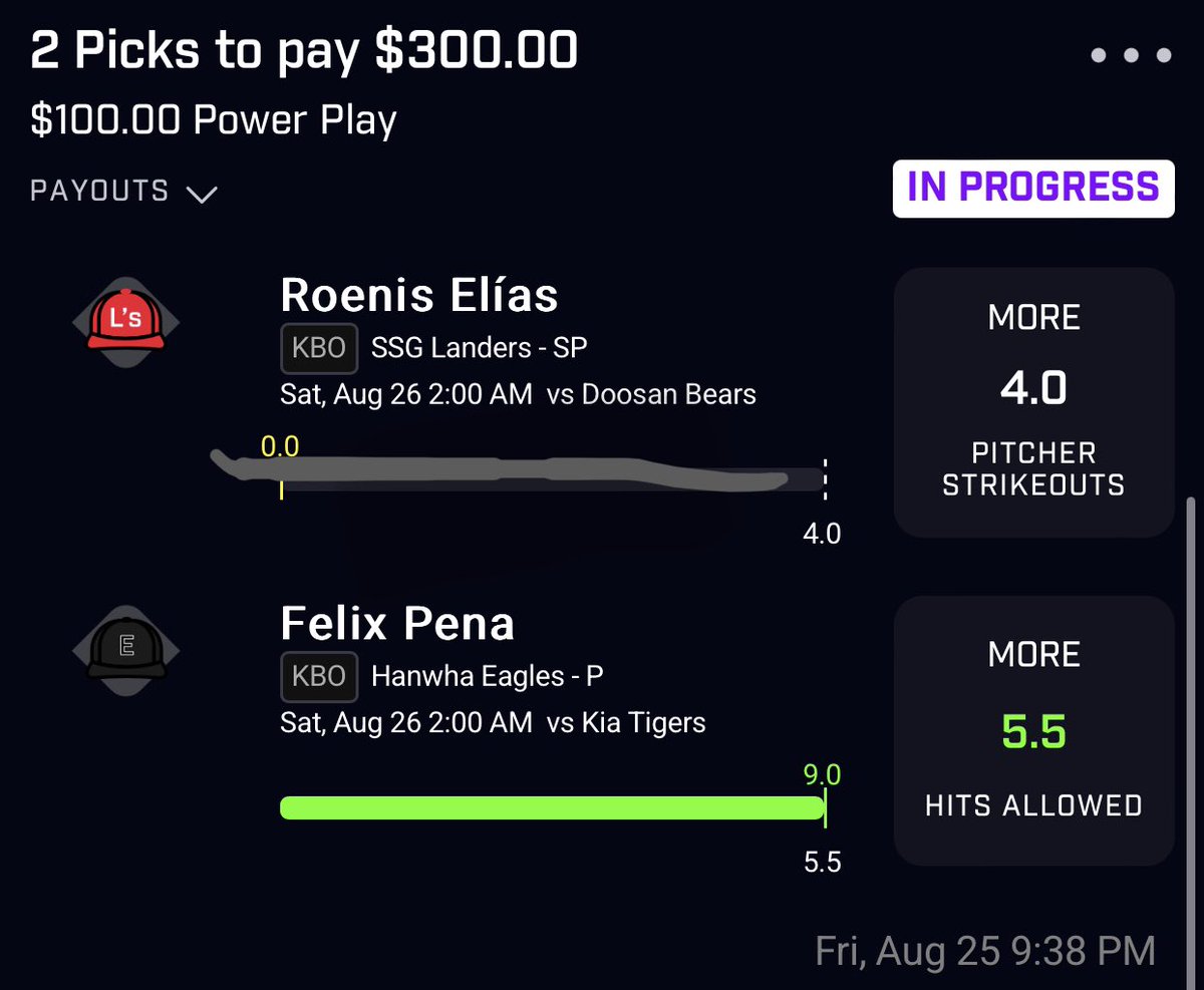 1TwoWay's tweet image. Good Push Profit. ☑️  @PureGrenade with another KBO heater. 🔥