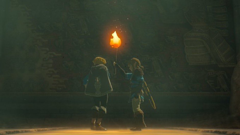 Nintendo knew they didn’t have to go more overt with zelink in totk because they gave us this right at the beginning and knew we’d run with it