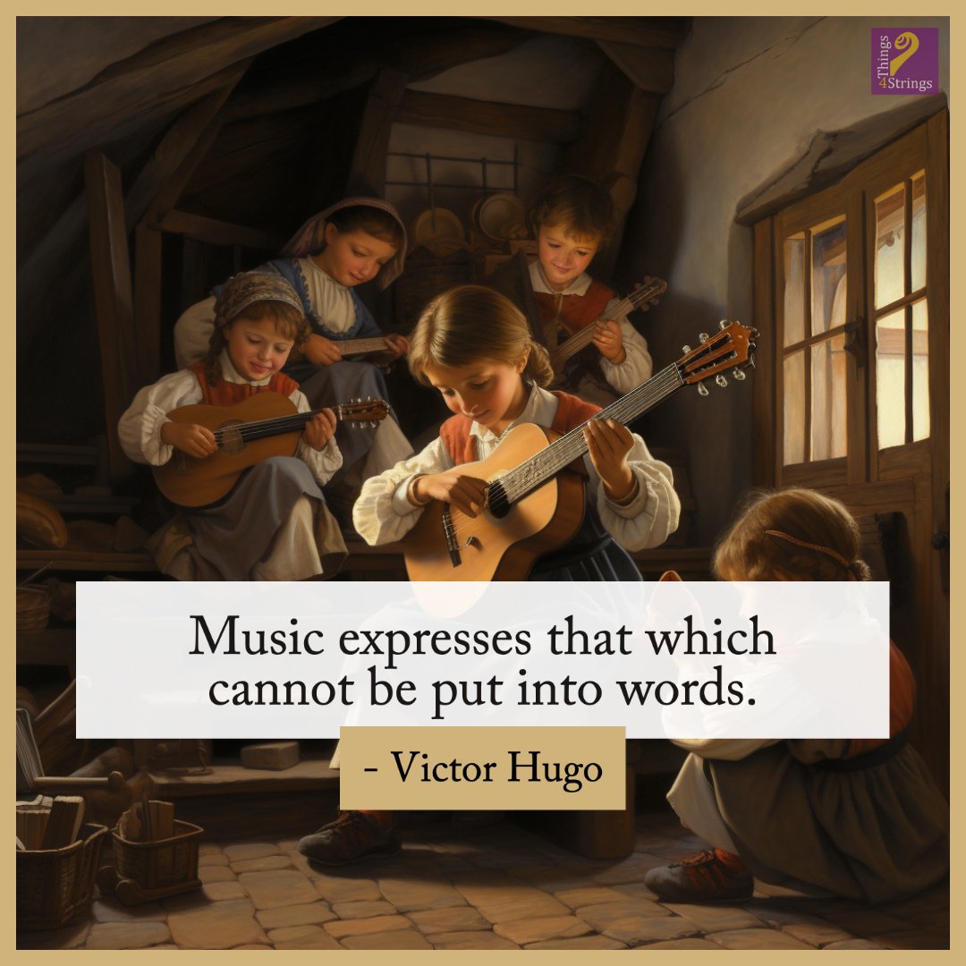 Victor-Marie Hugo (1802-1885) is best known for his novels The Hunchback of Notre-Dame and Les Misérables. Upon his death in 1885, his funeral was attended by over 2 million people - the largest in French history. #VictorHugo #MusicQuotes #BetterSkillsGreaterJoy