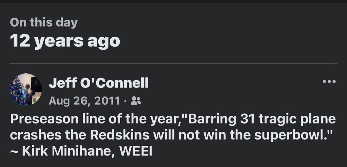 oconnje's tweet photo. @kirkmin every year this memory comes up it brings me great joy https://t.co/6nWROlL4sK
