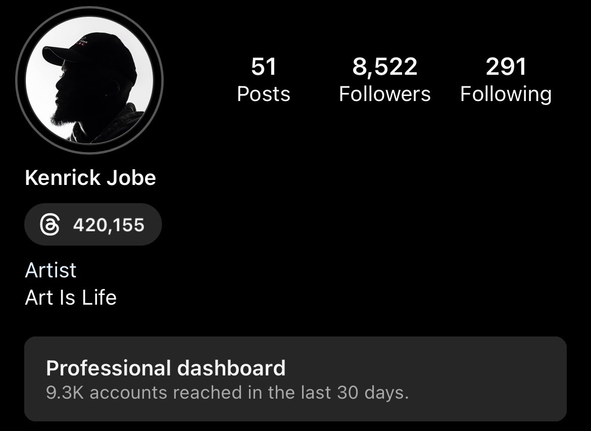 KenrickJobe's tweet photo. From this day forward, I decided I’m gonna push my brand like my life depends on it. Because it does. If I don’t take it serious, no one else will. This is very serious
#Artist #KeepGoing #ncartist #callTheMayor
🎨🌎
IG: @kenrickjobe https://t.co/CDbbt5rktu