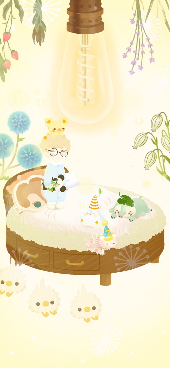 #リヴリー　#うちのリヴリー

みんなねんね〜😪