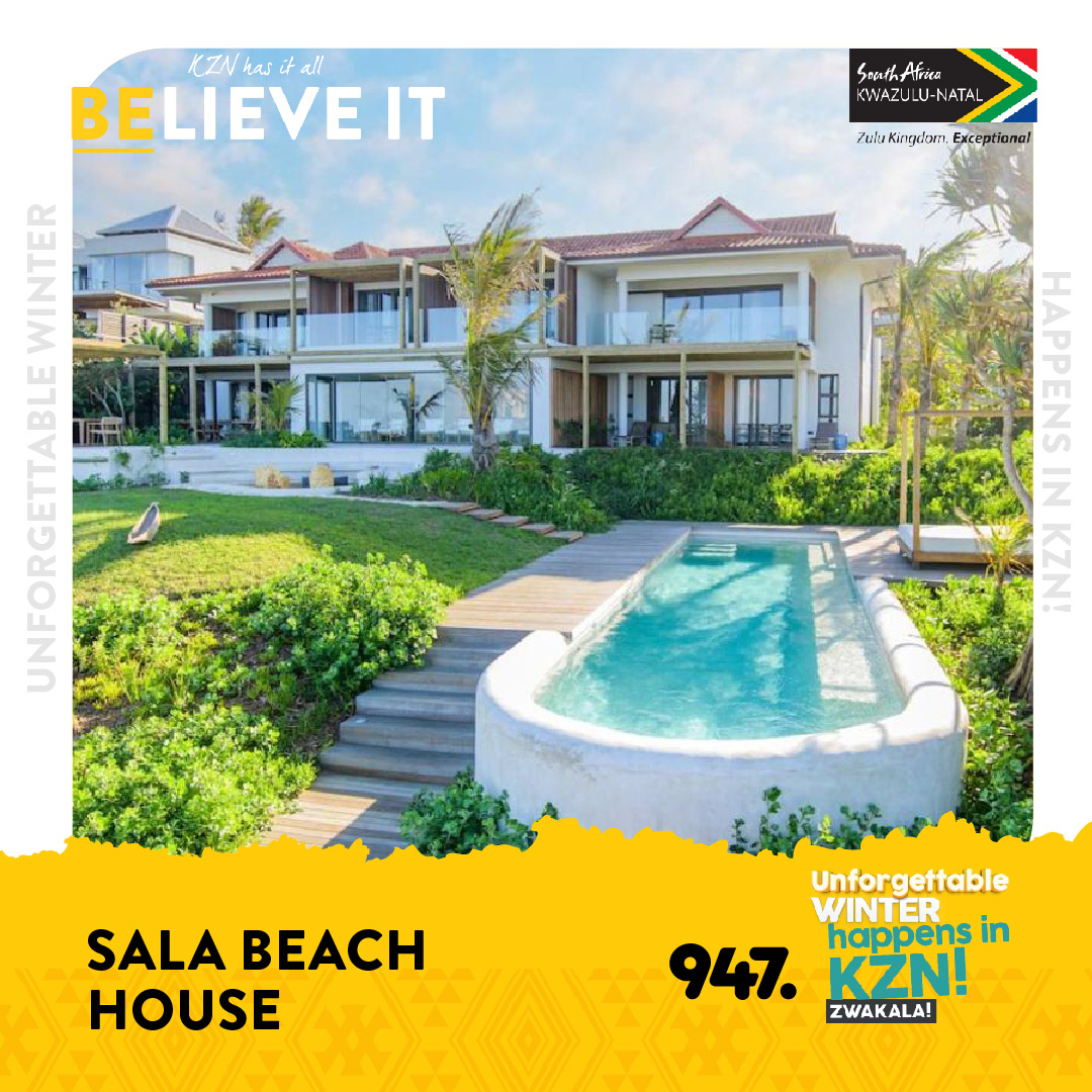 947's tweet photo. Day 1 | Event 1
Venue: Sala Beach House
Activity: Spa &amp; Wellness

Tranquil. 
Quaint. 
Relaxing... 

Brought to you by @TourismKZN &amp; Enterprise iLembe🌤️ #KZNHasItAlln #947WeekendBreakfast https://t.co/ZOs5Da4AL3