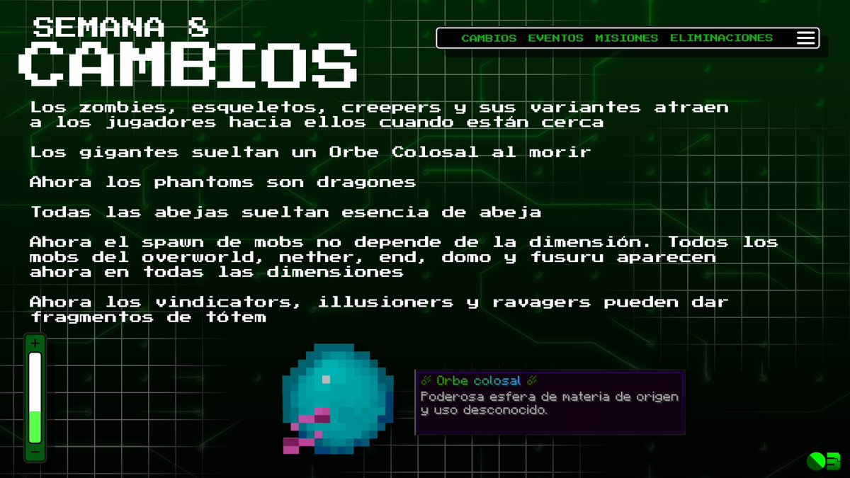 GO3smp's tweet photo. Los mobs están cada vez más corruptos. https://t.co/wbX2AC247U