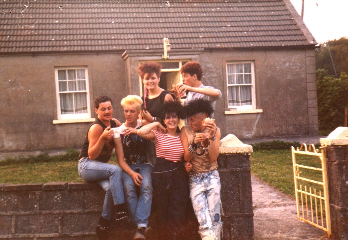 40 years ago, a group of 17 year old friends went on their first holiday together. The fact that three of them (Joanne, @DavyFennell and I) still live in the same city - Brighton, not Belfast - and see each other regularly, is a testament to friendship. #FriendshipDay2023