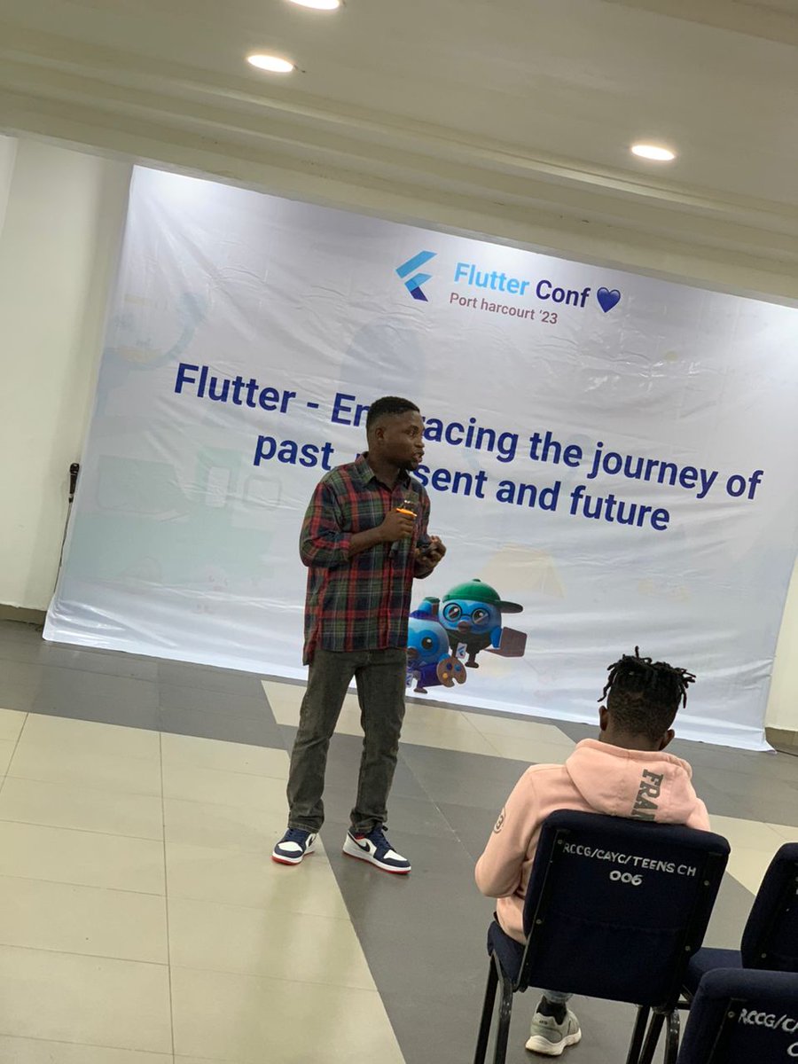 Flutterconf_'s tweet photo. @edeme_kong
Talking about a "beginner's guide to debugging and testing in Flutter".
#flutter #flutterconf #flutterPH #flutterconf23 #flutterdevs https://t.co/jz7CtAOagc