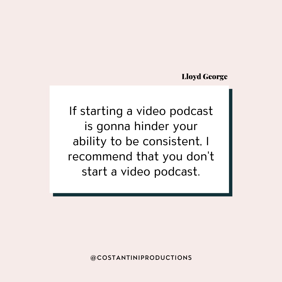 Is video podcasting worth the extra effort and time? We dove into it in this week's podcast episode with Lloyd George!

Tune in here: simonacostantini.com/as-it-relates-…

#PodcastingTips #LloydGeorge #VideoPodcasting #PodcastTaboos #ContentCreator #SimonaCostantini #Podcasters