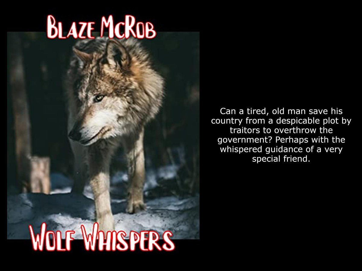 WOLF WHISPERS - BY BLAZE MCROB              

blazingowlpress.blogspot.com/2023/05/wolf-w… 

amazon.com/dp/B095BHV25R/…

#horror #darkfiction #paranormal #occult #ooky #spooky #militaryfiction #ebooks #novel 

Do you enjoy reading military fiction? If so, I believe you'll enjoy reading Wolf Whispers.