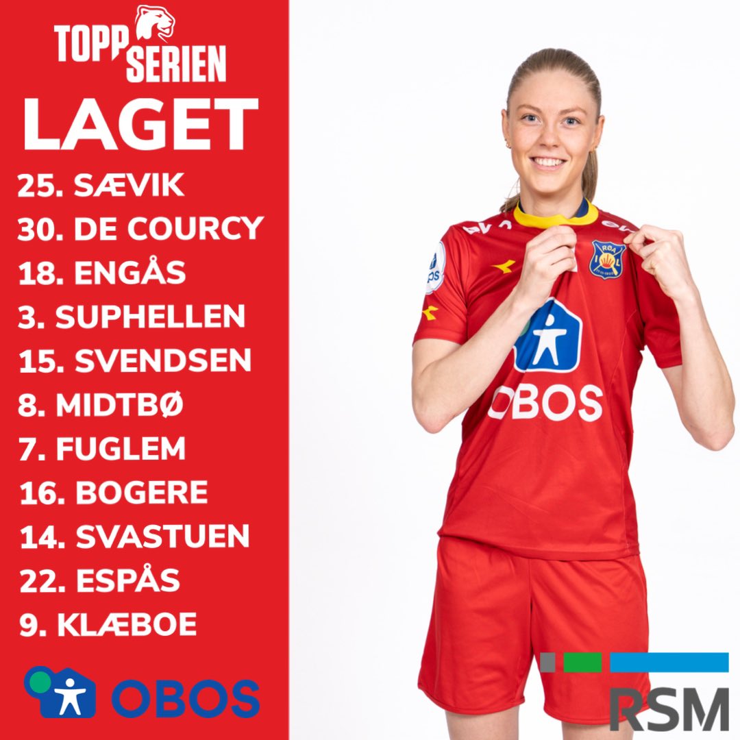 Høstens første ellever🤩

#obos #rsmnorge <a href="/Kvinnefotball1/">Toppserien</a>