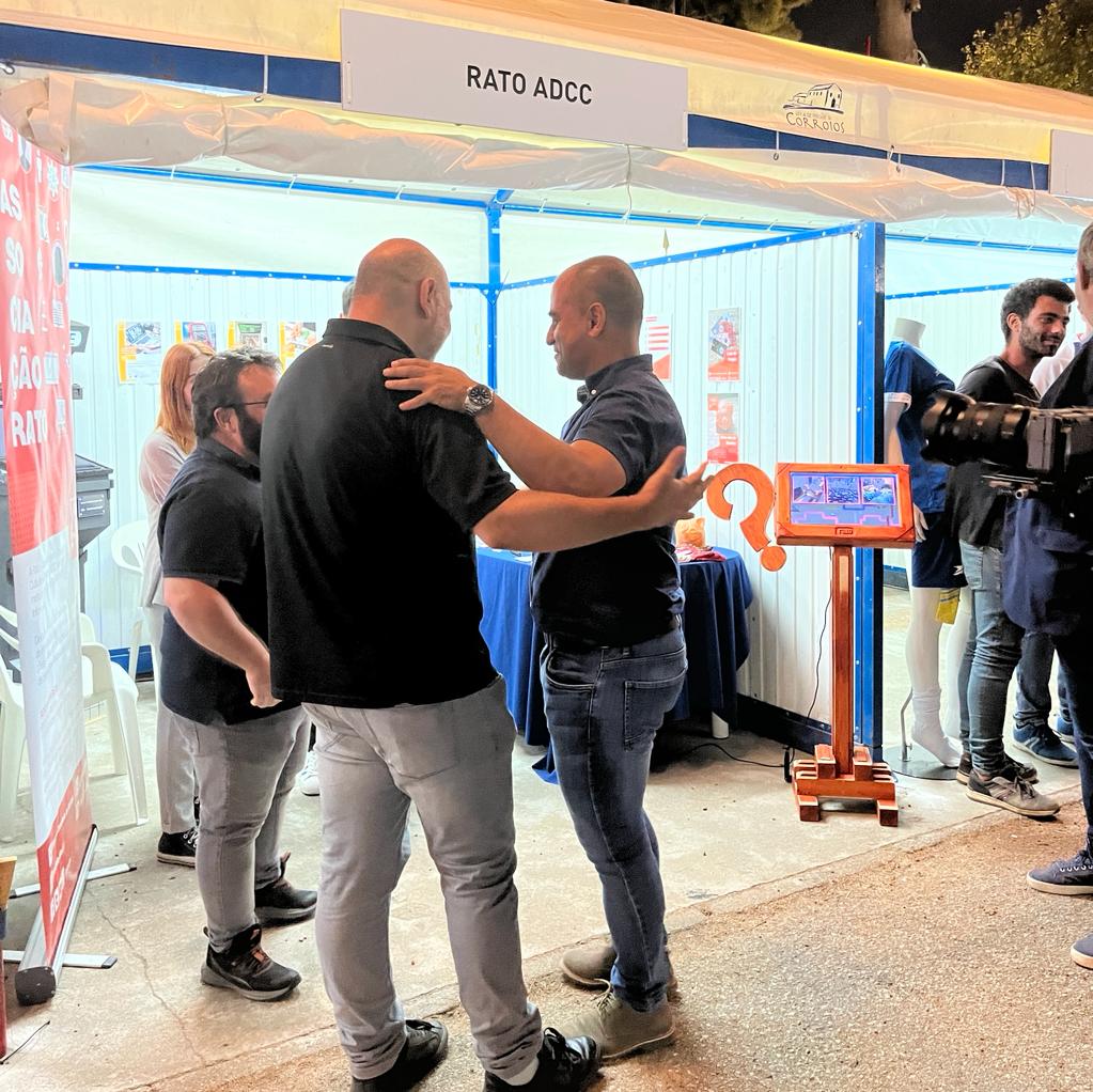 ratoadcc's tweet photo. 📸
🇵🇹 A #RatoADCC está a participar em mais uma edição das Festas de #Corroios apresentando as diferentes atividades desenvolvidas pela associação.

Um #obrigado à @jfcorroios pela #oportunidade para mostrar o nosso trabalho.

#RatoADCC
. . .
🇬🇧 Local Fair in Corroios https://t.co/DPlUeR58MN