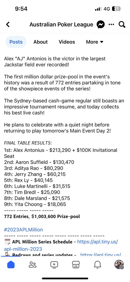 razza168's tweet photo. Couldn’t close it out but found another sick deep run into 5th. https://t.co/66JXt8FeEU