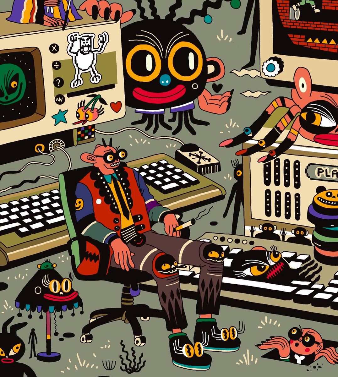 Gm!
New work detail✨🕹️