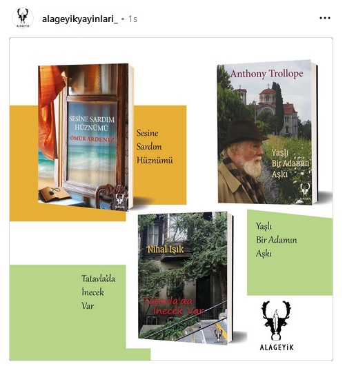SemerkantKitabe's tweet photo. Yeni bir yayınevi @_alageyik 📚✍️ https://t.co/HVUQXb5Fsh