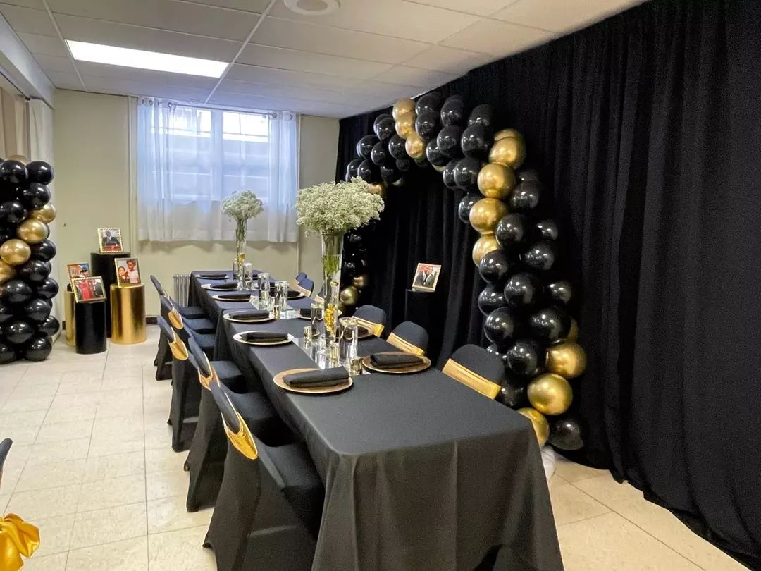Celebrate in style! 🎂🎉 Get your birthday bash going with our stunning chair covers and backdrops - the perfect way to set the festive mood. 💃🏻🍾

Rentals: rentmywedding
Photo submitted by: Client submission