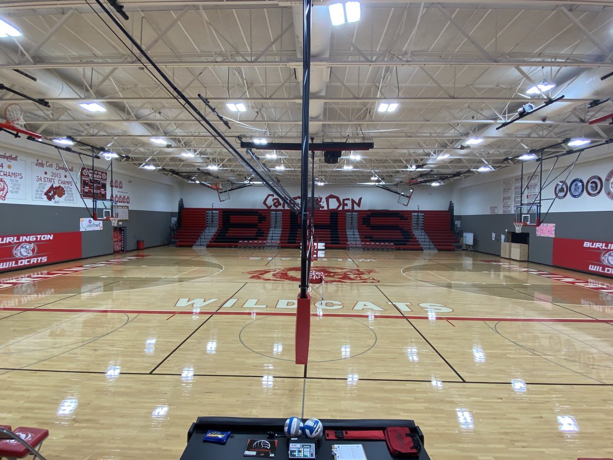 CMMarshall8688's tweet photo. A BIG DAY in Burlington Saturday. BHS is hosting a pre-season varsity volleyball tournament at BHS, and BMS and BHS are having their pre-season football scrimmages at Wildcat Stadium on the new turf by ⁦@MammothBuilt⁩   As Mr. Wilson says It Is A Great Day To Be A Wildcat! https://t.co/pXfXSksSWH