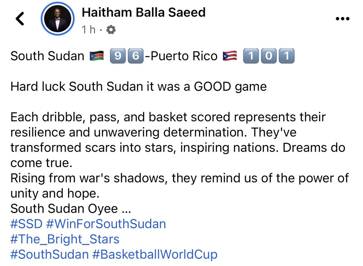 #SSD #WinForSouthSudan
#The_Bright_Stars
#SouthSudan #BasketballWorldCup
#SSOT