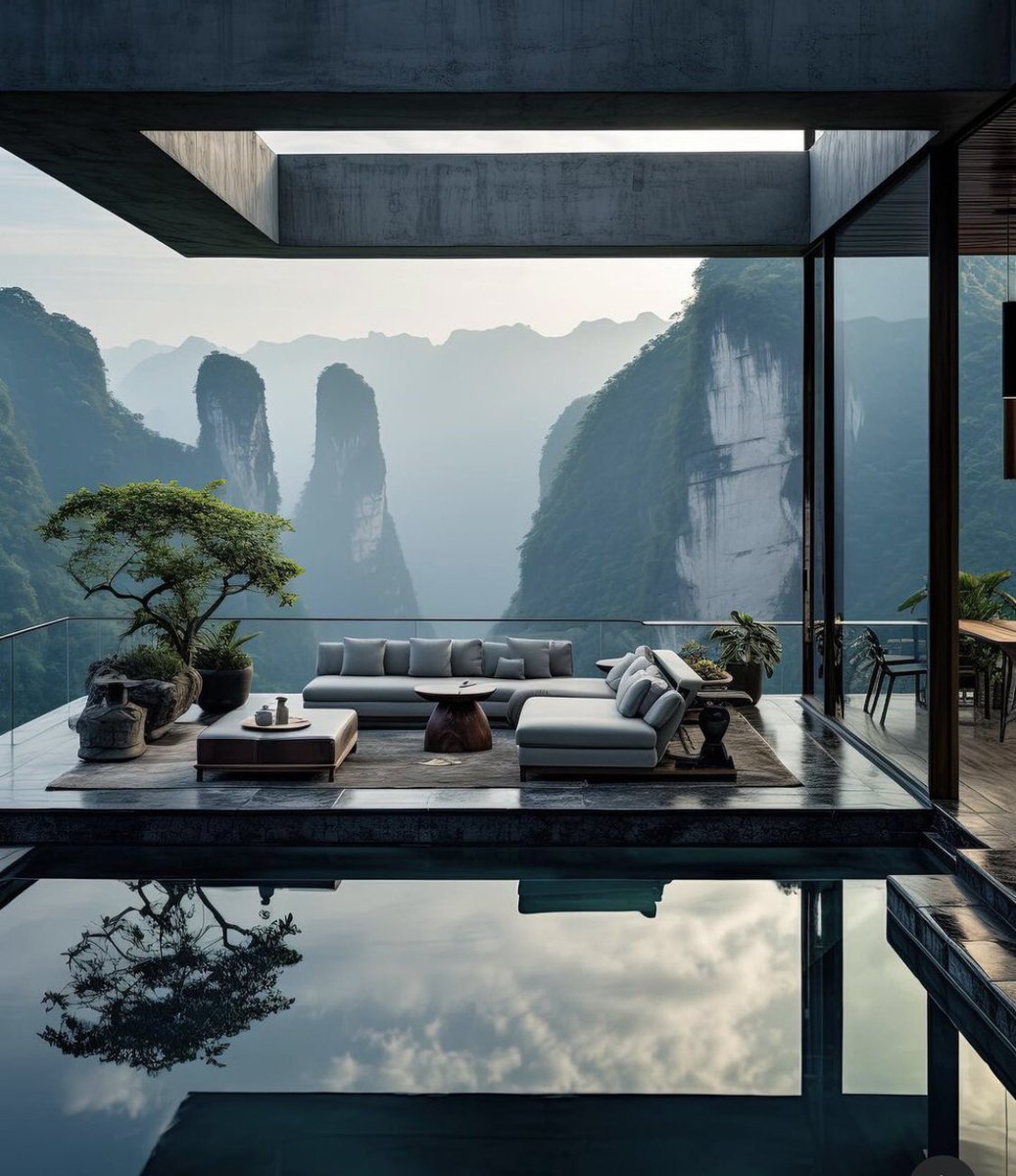 living here would be therapeutic 🏔️