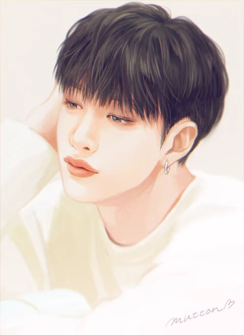  #Straykidsfanart #BangChan