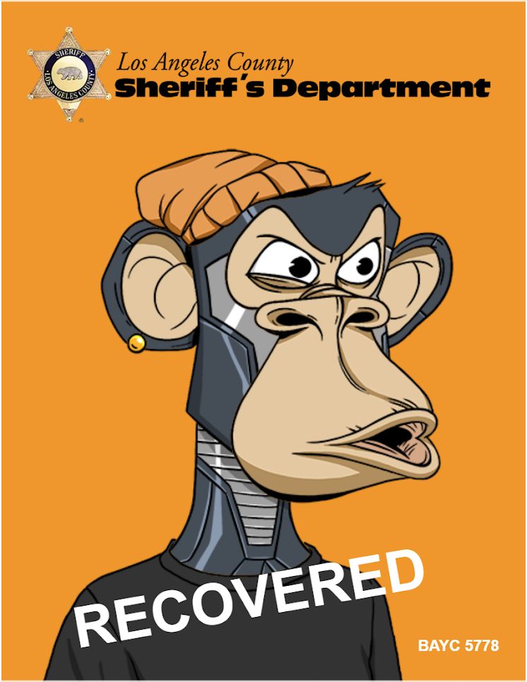 🚨#web3 &amp; #NFT community learn how the 🚔+ <a href="/blocksearch/">Blockchain Intelligence Group</a> &amp; others are protecting your #DigitalAssets #cryptocurrency 

🕵🏽‍♂️Read how the <a href="/LASheriffDept/">LASDHQ</a> &amp; <a href="/DHSgov/">Homeland Security</a> teamed up with <a href="/GuidepostGlobal/">Guidepost Solutions</a> using #QLUE by Blockchain Intelligence Group to recover this NFT.

linkedin.com/posts/thetonym…