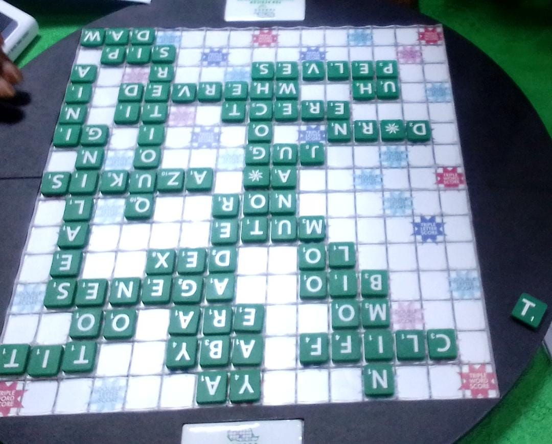 PANASAScrabble's tweet photo. Scrabble Boards have been busy for the last 3 days at the ongoing President's Cup and PANASA/ Winifred Awosika Foundation African Youth Scrabble Championship in Lagos, Nigeria.
#RoadtoLagos #PANASA #Scrabble #ScrabbleinAfrica #WinifredAwosika #AYSC2023 #PresidentsCup2023 https://t.co/shct6bNHIi