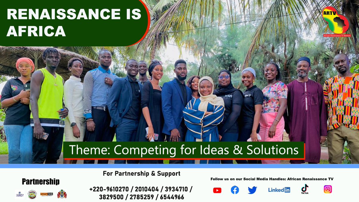 ARTV_African's tweet photo. Friday the 25th of August 2023, marks the official launching of Renaissance is Africa pitch challenge at Sunbird Beach Bar &amp; Restaurant in Bijilo, The Gambia. 

The event was witnessed by invited guest, members of media and well-wishers

Follow us for more insights https://t.co/TJZmu4rOUE