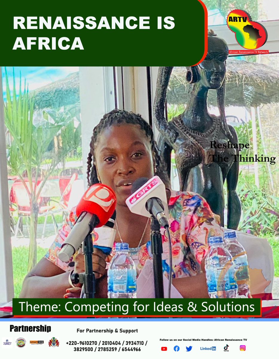 ARTV_African's tweet photo. Friday the 25th of August 2023, marks the official launching of Renaissance is Africa pitch challenge at Sunbird Beach Bar &amp; Restaurant in Bijilo, The Gambia. 

The event was witnessed by invited guest, members of media and well-wishers

Follow us for more insights https://t.co/TJZmu4rOUE