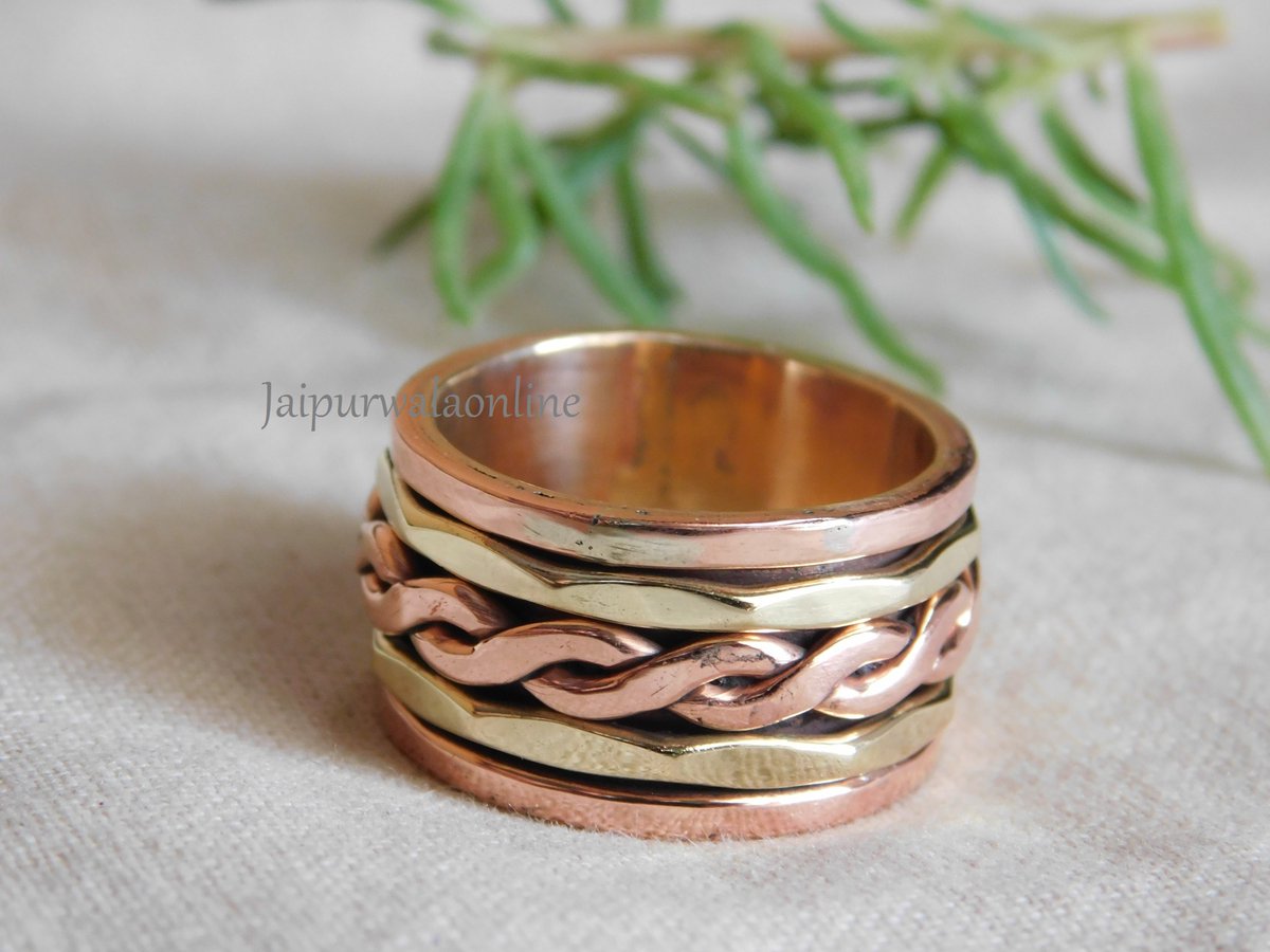 Jaipurwalastore's tweet image. etsy.com/in-en/listing/…

#copperspinnerring #PureCopperRing #SolidCopperRing
#HammeredCopperring #CopperAnxietyring #CopperFidgetring
#Copperthumbring #Copperspinner #HandmadeCopperring
#Copper #Copperjewelry #CopperWideBand #Copperspinring #FreeShipping