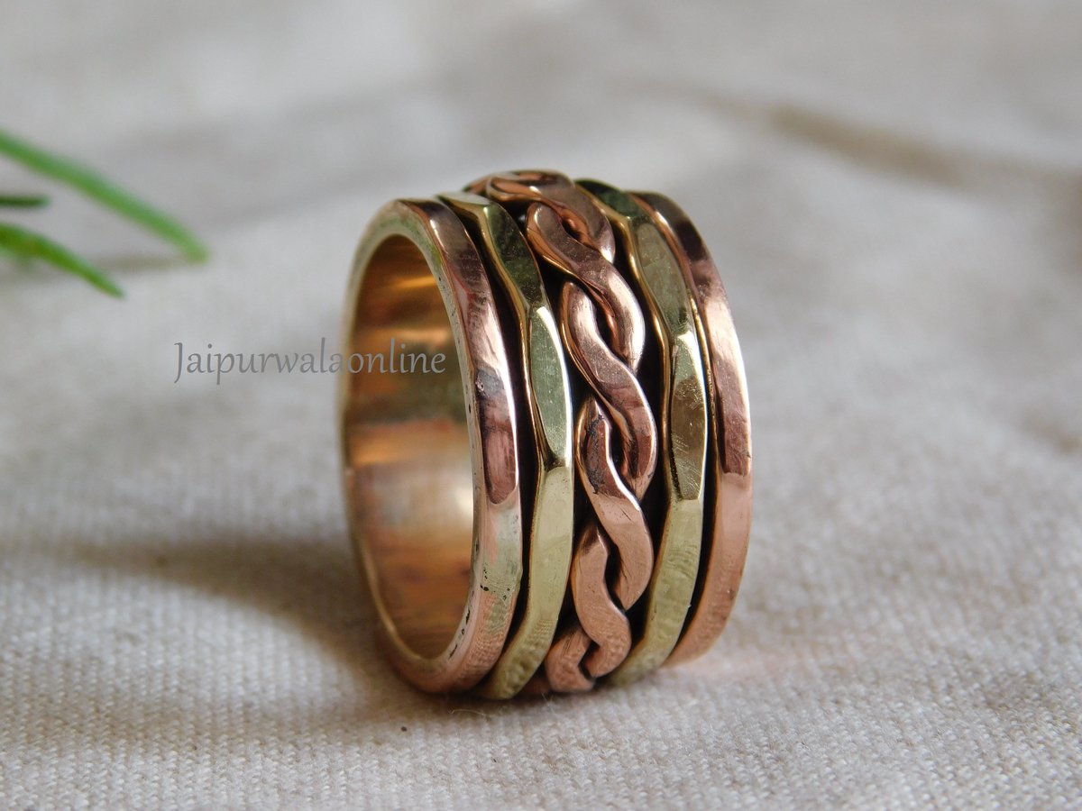 Jaipurwalastore's tweet image. etsy.com/in-en/listing/…

#copperspinnerring #PureCopperRing #SolidCopperRing
#HammeredCopperring #CopperAnxietyring #CopperFidgetring
#Copperthumbring #Copperspinner #HandmadeCopperring
#Copper #Copperjewelry #CopperWideBand #Copperspinring #FreeShipping