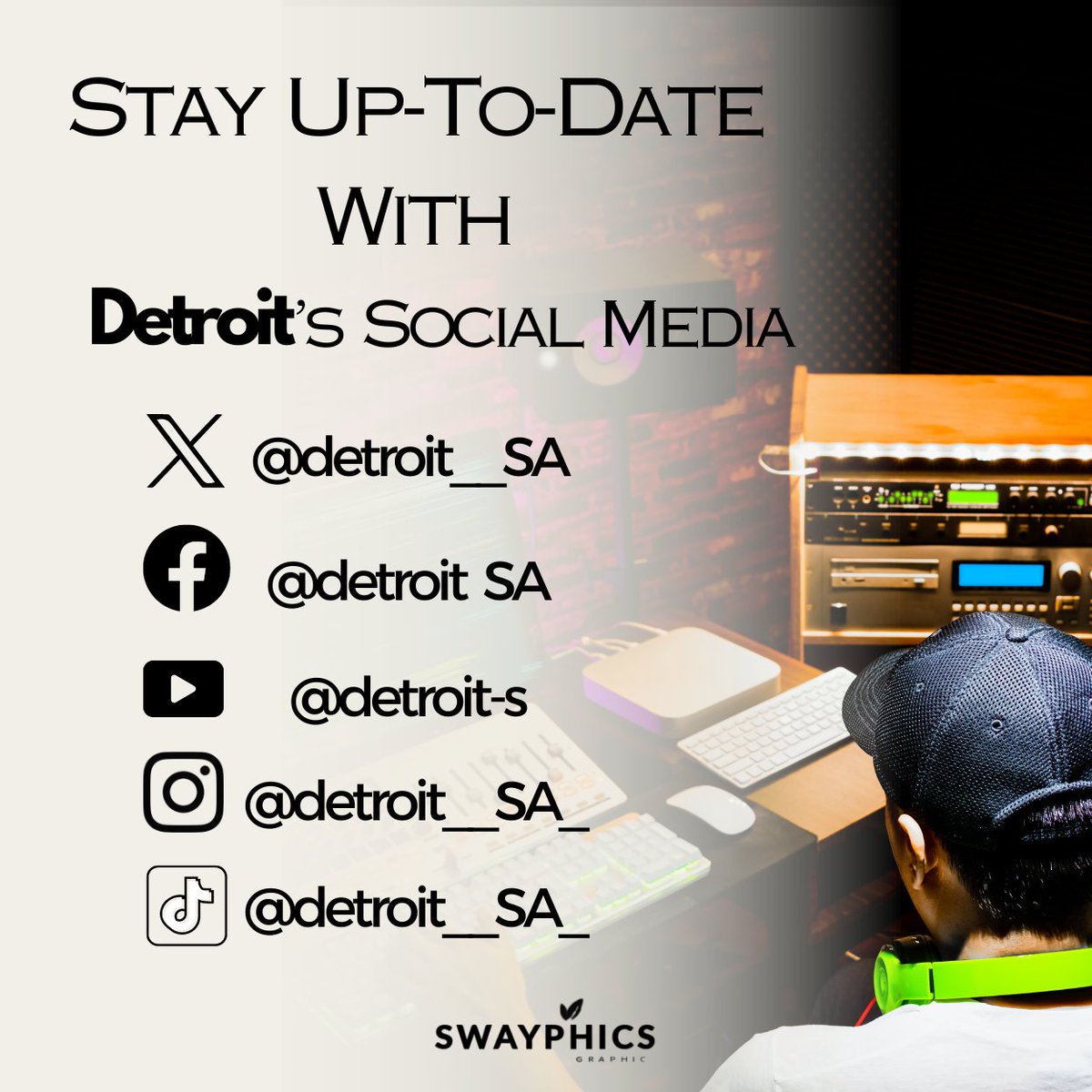 Detroit__SA's tweet photo. Stay Up-To-Date with our releases on social media on : https://t.co/bQ6gAvz8vm